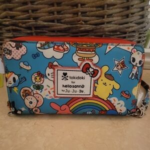 Ju-Ju-Be Tokidoki Hello Sanrio Kids Bag - Blue and Multicolor